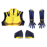 Earth James Howlett Cosplay Costume Sleeveless Jumpsuit Outfits Halloween Carnival Suit