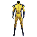 Earth James Howlett Cosplay Costume Yellow Jumpsuit Outfits Halloween Carnival Suit