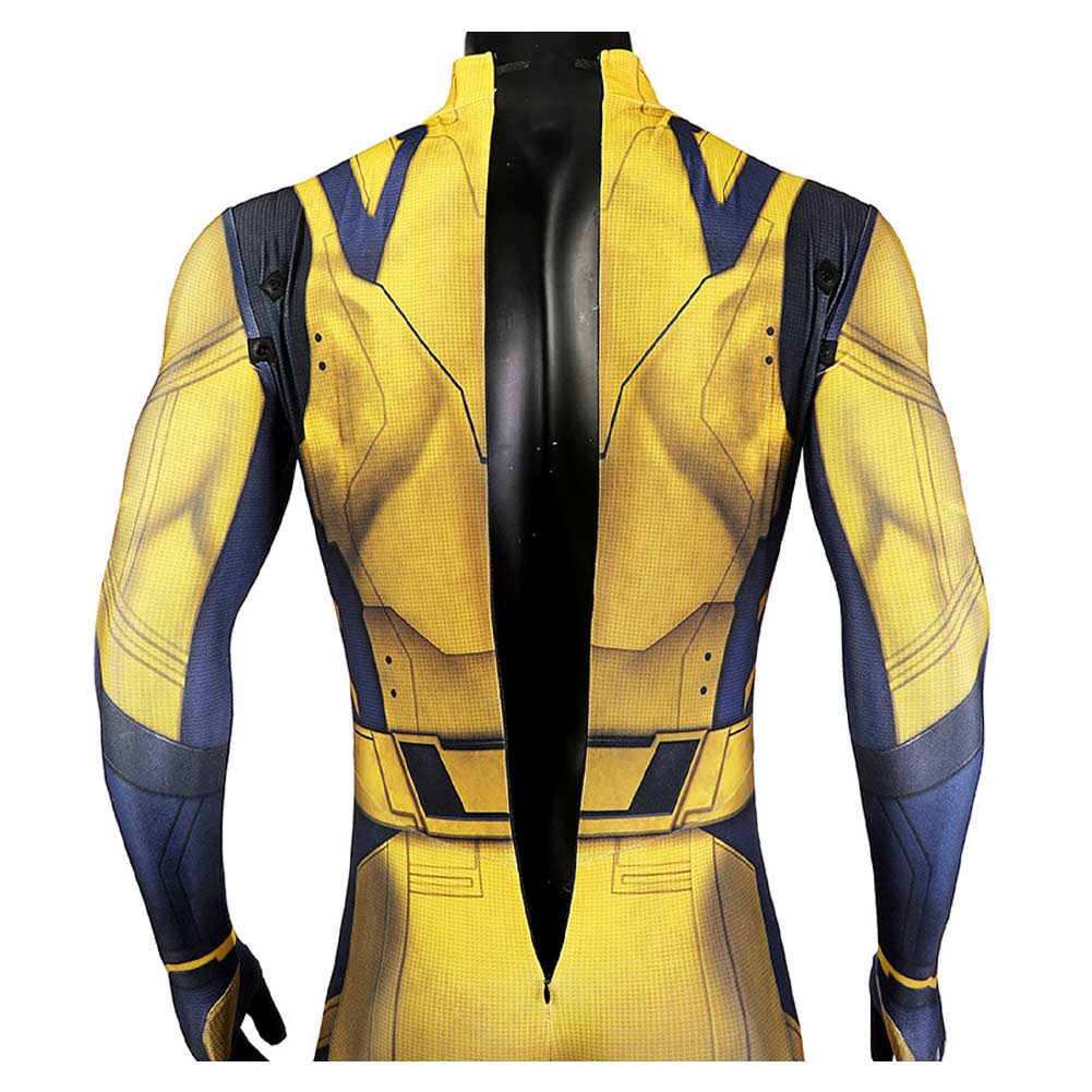 Howlett Line Deadpool 3 Wolverine Howlett Cosplay Costume Yellow Jumpsuit Outfits H ...