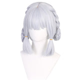 Anime Genshin Impact Kamisato Ayaka  Cosplay Wig Heat Resistant Synthetic Hair Carnival Halloween Party Props