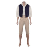 The Little Mermaid Prince Eric Outfit Cosplay Costume Halloween Carnival Suit
