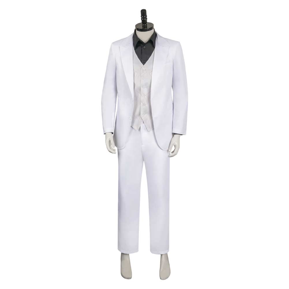 Echo Kingpin White Suit Cosplay Costume Outfits Halloween Carnival Suit