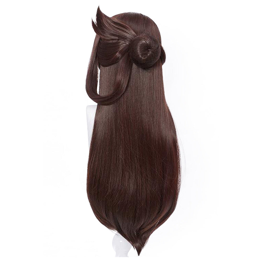 Genshin Impact  Beidou Cosplay Wig Heat Resistant Synthetic Hair Carnival Halloween Party Props