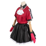 Oshi No Ko My Idol's Child Arima Kana Red Singing Outfits Cosplay Costume Halloween Carnival Suit