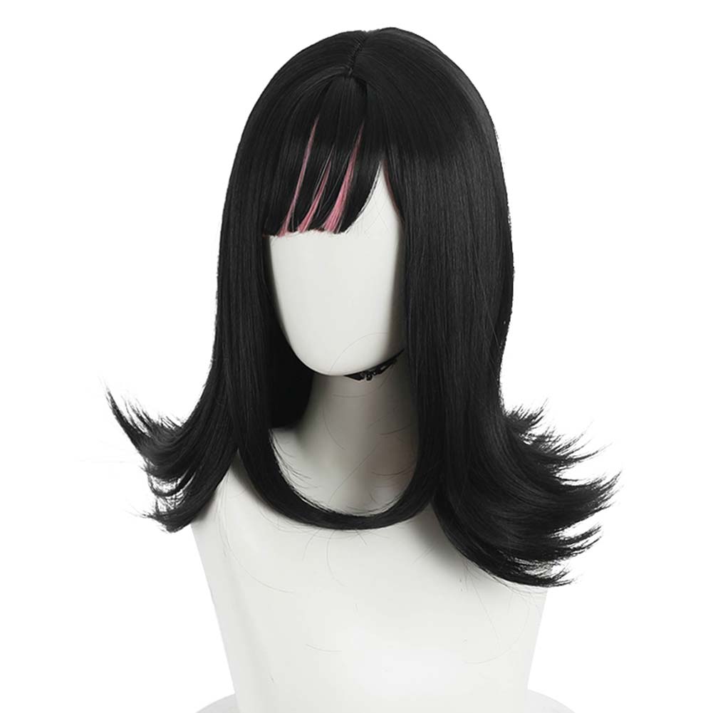 Anime Akudama Drive Carnival Halloween Party Props Ordinary Person/Swindler Cosplay Wig Heat Resistant Synthetic Hair