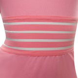 Cosplay Costume Halloween Carnival Party Disguise Suit pink lady swimsuit Grease: Rydell High Cheerleader
