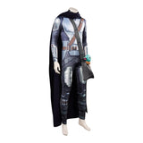 The Mandalorian Season 3 Cosplay Costume Jumpsuit Cloak Outfits Halloween Carnival Party Suit