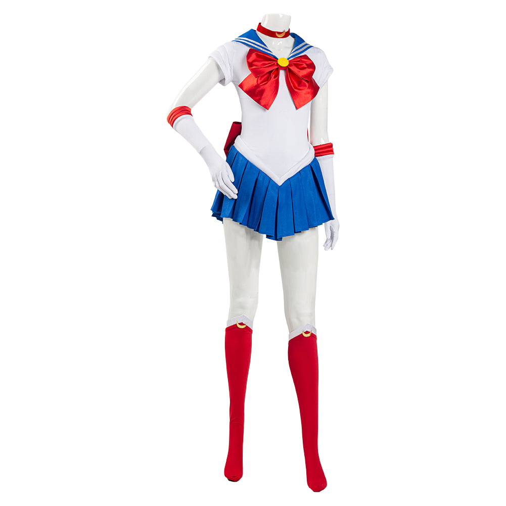 Sailor Moon Halloween Carnival Suit Tsukino Usagi Cosplay Costume Uniform Dress Outfit