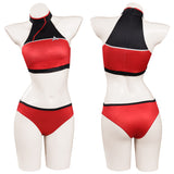 Star Trek: Lower Decks Season 1 Swimsuit Cosplay Costume Red Uniform Two-Piece Bikini Swimwear Outfits Halloween Carnival Suit cossky®