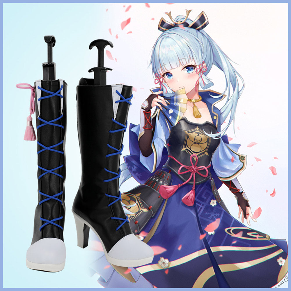 Genshin Impact Thoma Cosplay Shoes Boots Halloween Costumes Accessory Custom Made