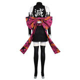 Demon Slayer Kimetsu no Yaiba Daki Outfits Cosplay Costume Kimono Halloween Carnival Suit