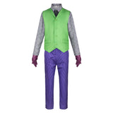 The Dark Knight Joker  Cosplay Costume Outfits Halloween Carnival Party Disguise Suits