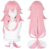 Genshin Impact  Yae Miko Cosplay Wig Heat Resistant Synthetic Hair Carnival Halloween Party Props