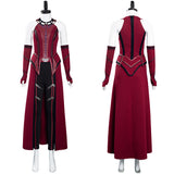 Wandavision Halloween Carnival Suit Scarlet Witch Cosplay Costume Outfits