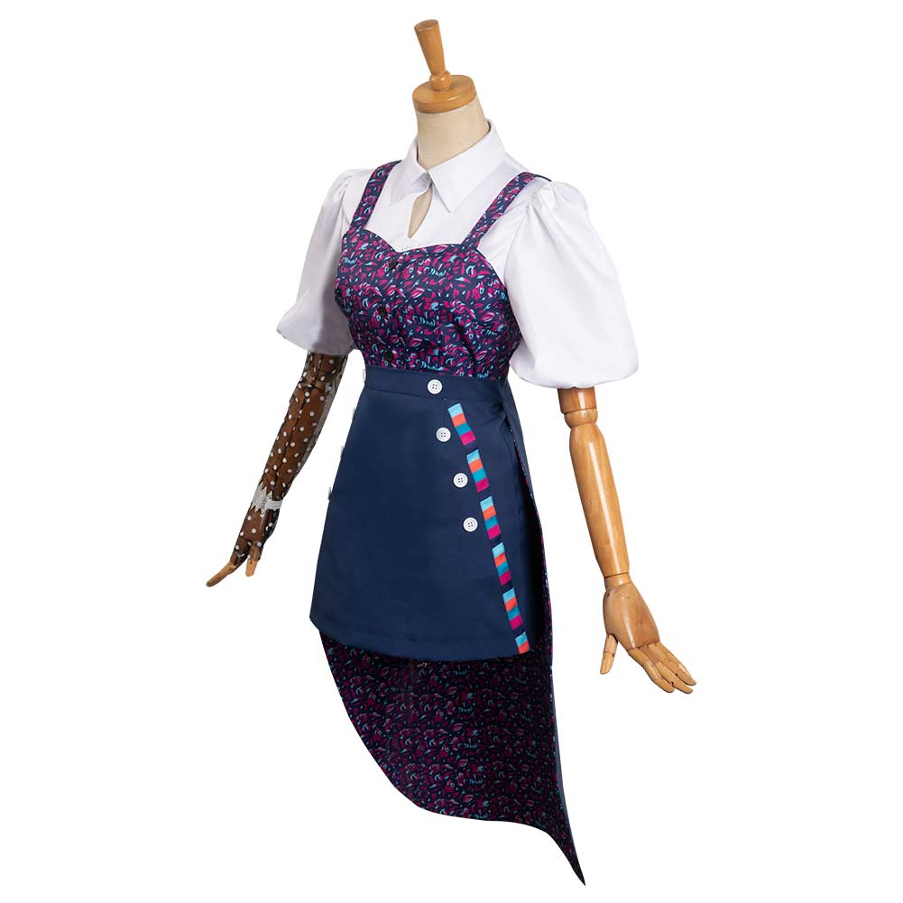 Joy Ride Kat Cosplay Costume Blue Outfits Halloween Carnival Suit ...