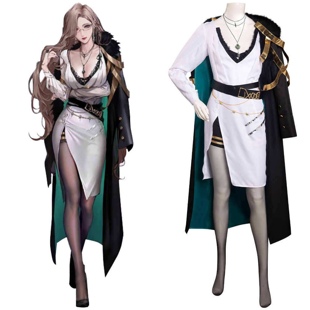 Path to Nowhere Chameleon Cosplay Costume Dress Outfits Halloween Carnival Suit