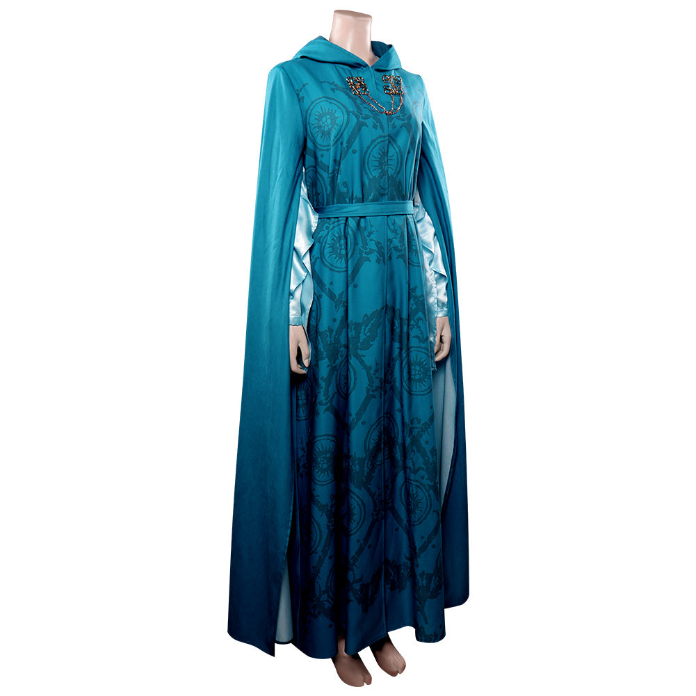 The Lord of the Rings: The Rings of Power Season 1 Galadriel Cosplay Costume Outfits Halloween Carnival Suit