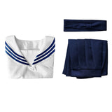 Summer Time Rendering Mio Kofune Cosplay Costume School Uniform Outfits Halloween Carnival Suit