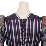 Lemony Snicket‘s A Series of Unfortunate Events Halloween Carnival Suit Violet Baudelaire Cosplay Costume Dress Outfits