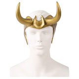 Loki Cosplay PVC Headwear Headband Helmet Masquerade Halloween Party Costume Props