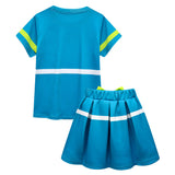 Kids Girls Stranger Things Season 4 - Max Mayfield Cosplay Costume T-shirt Skirt Outfits Halloween Carnival Suit