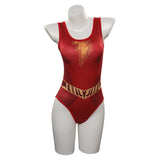 Shazam! Fury of the Gods Mary Marvel  Swimsuit Swimsuit Cosplay Costume Coat Outfits Halloween Carnival Party Suit