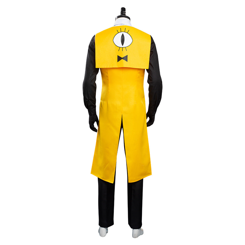 Gravity Falls Halloween Carnival Costume Bill Cipher Cosplay Costume Uniform Outfits