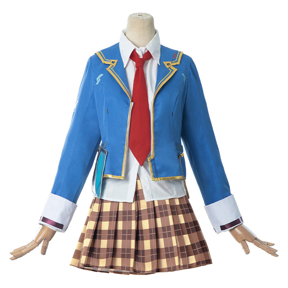 Game Heaven Burns Red Kayamori Ruka 31A Cosplay Costume Uniform Outfits Halloween Carnival Suit