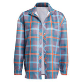 Stranger Things Season 4 Cosplay Costume Plaid Shirt Halloween Carnival Suit