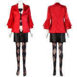 Joker Harley Quinn Cosplay Costume Outfits Halloween Carnival Suit