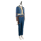 Fallout Lucy Game Character Blue Suit Cosplay Costume Outfits Halloween Carnival Suit