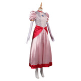 Cosplay Costume Halloween Carnival Party Disguise Suit peach The Super Mario The Super Mario Bros. Movie