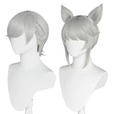 Genshin Impact Lyney & Lynette Cosplay Wig Heat Resistant Synthetic Hair Carnival Halloween Party Props