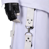 Final Fantasy VII Rufus Shinra White Outfits Cosplay Costume Outfits Halloween Carnival Suit