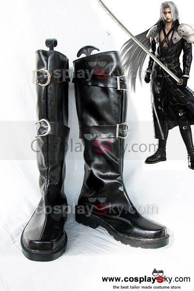 Final Fantasy VII Sephiroth Cosplay Boots Shoes