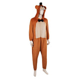 Five Nights at Freddy's Bear Freddy Pajamas Cosplay Costume Outfits Halloween Carnival Suit