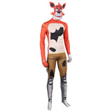 Five Nights At Freddy's FoxyJ umpsuits Mask Cosplay Costume Halloween Carnival Suit
