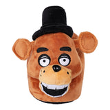 Five Nights At Freddy's Freddy Bear Original Plush Slippers Cosplay Shoes Accessory  