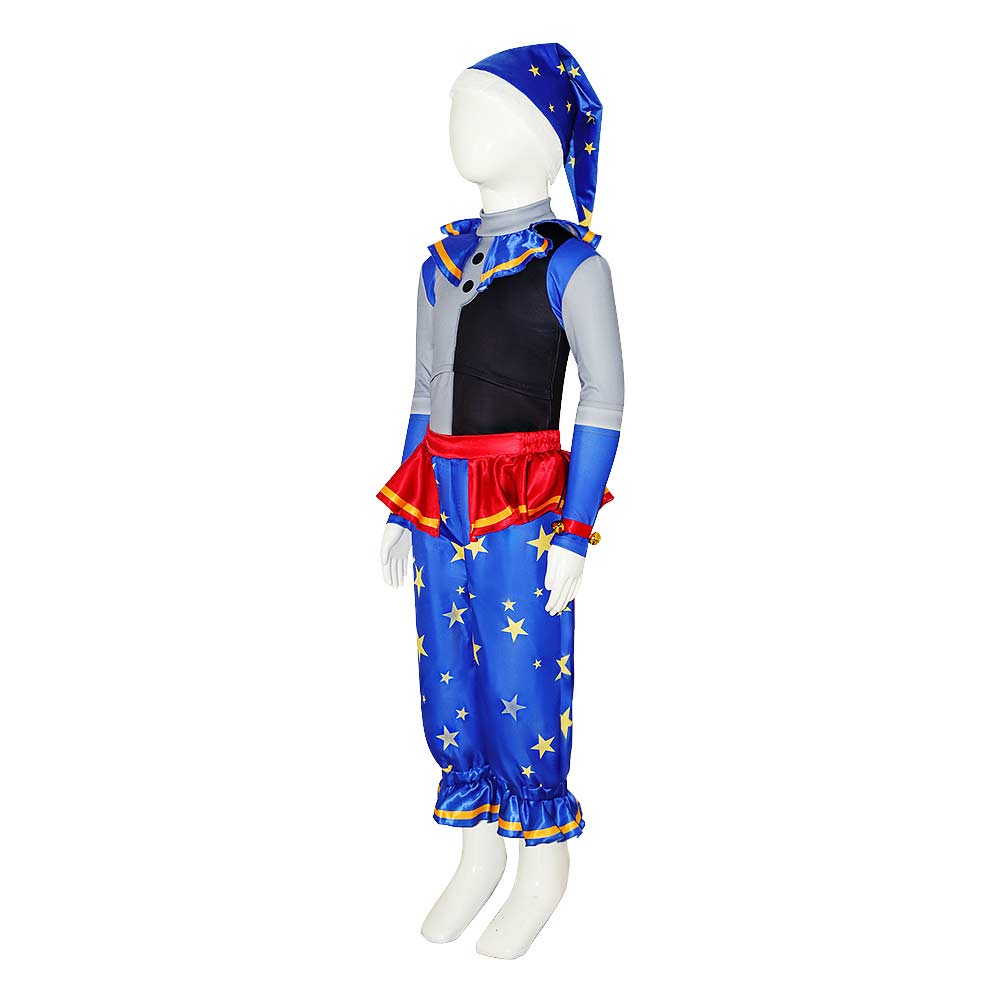 Five Nights at Freddy's Moon Kids Children Cosplay Costume Outfits Halloween Carnival Suit