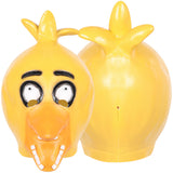 Five Nights At Freddy's Yellow Chicken Chica Latex Mask Cosplay Halloween Party Costume Props