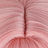 Genshin Impact Charlotte Game Character Cosplay Pink Wig Heat Resistant Synthetic Hair Props