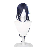 Genshin Impact Clorinde Game Character Cosplay Blue Wig Heat Resistant Synthetic Hair Props