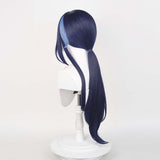 Genshin Impact Clorinde Game Character Cosplay Blue Wig Heat Resistant Synthetic Hair Props