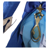 Genshin Impact Focalors Blue Suit Cosplay Costume Outfits Outfits Halloween Carnival Suit