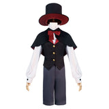 Genshin Impact Game Juvenile Lyney Cosplay Costume Outfits Halloween Carnival Suit