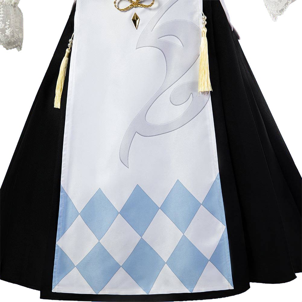 Genshin Impact Ganyu Cosplay Costume Outfits Halloween Carnival Suit