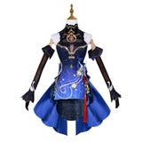 Genshin Impact Ganyu Lantern Rite New Outfit Twilight Blossom Cosplay Costume Outfits Halloween Carnival Suit