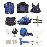 Genshin Impact Hydro Archon Furina Focalors Furina de Fontaine Game Character Cosplay Costume Outfits