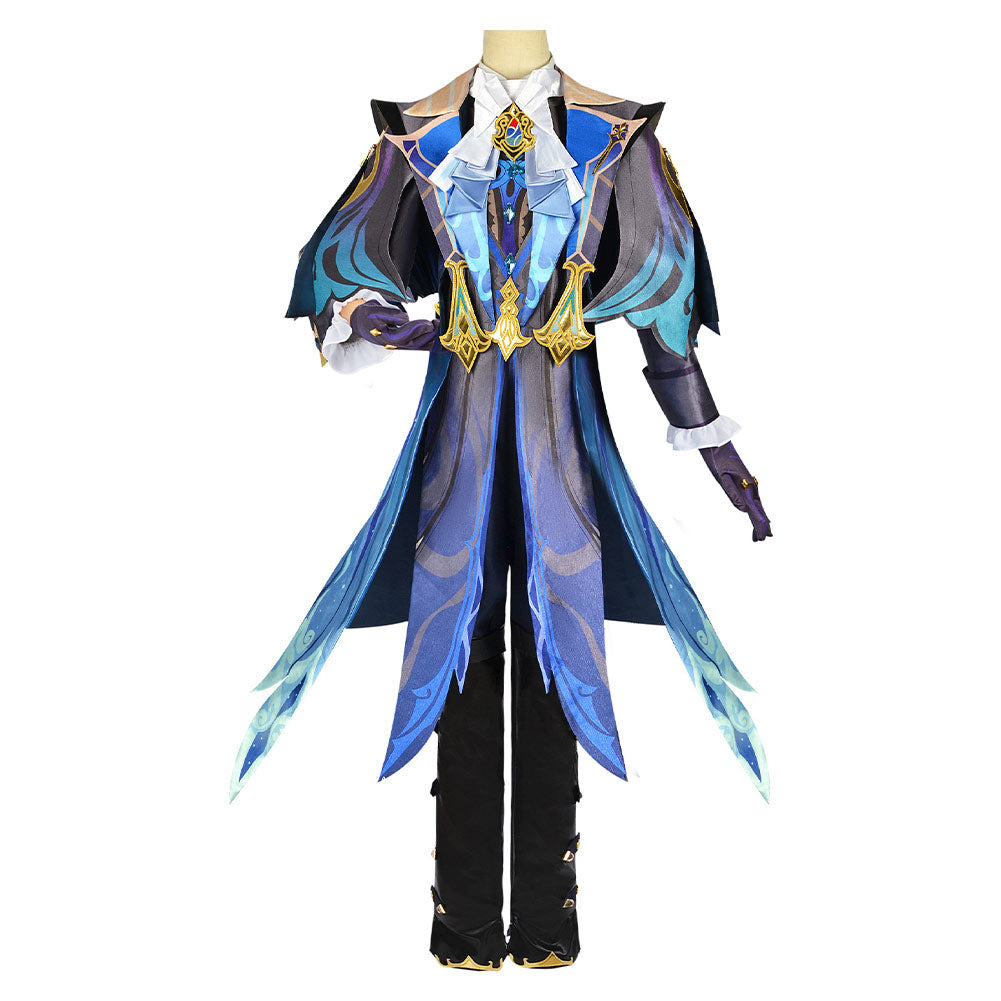 Genshin Impact Mora Cosplay Costume Outfits Halloween Carnival Suit main image 1