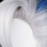 Genshin Impact Neuvillette Game Character Cosplay White Wig Heat Resistant Synthetic Hair Props